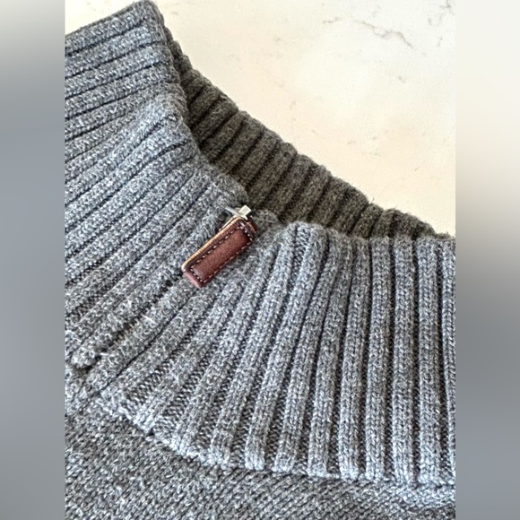 POLO Ralph Lauren Men’s Quarter-Zip 100% Cotton Sweater Sz XXL (men’s) - Picture 4 of 10